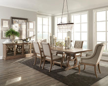Load image into Gallery viewer, Brockway Trestle Dining Table Barley Brown
