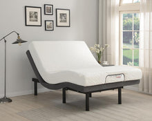 Load image into Gallery viewer, Negan Eastern King, E.King, Queen, &amp; Twin XL Adjustable Bed Base Grey and Black
