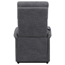 Load image into Gallery viewer, Herrera Power Lift Recliner with Wired Remote Charcoal
