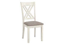 Load image into Gallery viewer, Fortress 7-piece Dining Set Chestnut and Vintage White
