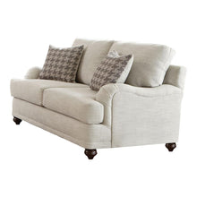 Load image into Gallery viewer, Glenn Cushion Back Loveseat Light Grey

