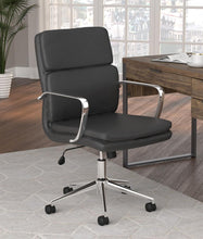 Load image into Gallery viewer, Ximena Standard Back Upholstered Office Chair Black
