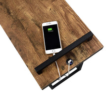 Load image into Gallery viewer, Maxwell C-shaped Accent Table with USB Charging Port
