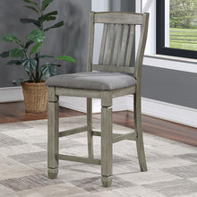 Load image into Gallery viewer, ANAYA Counter Ht. Chair (2/CTN), Gray/Lt. Gray
