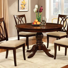 Load image into Gallery viewer, Carlisle Brown Cherry Round Dining Table
