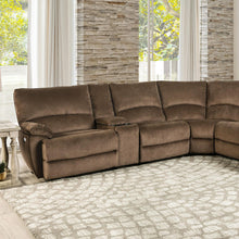 Load image into Gallery viewer, CERELIA Power Sectional, Brown
