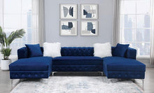 Load image into Gallery viewer, CIABATTONI Sectional, Navy
