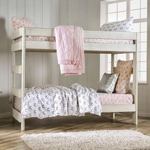 Load image into Gallery viewer, Arlette Twin/Twin Bunk Bed Brown, Black, Gray, &amp; White
