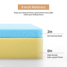 Load image into Gallery viewer, Artemisia 8&quot; Cal. King, E.King, Full, &amp; Queen Memory Foam Mattress
