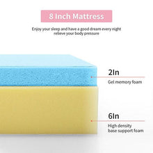 Load image into Gallery viewer, Artemisia 8&quot; Cal. King, E.King, Full, &amp; Queen Memory Foam Mattress
