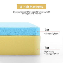Load image into Gallery viewer, Artemisia 8&quot; Cal. King, E.King, Full, &amp; Queen Memory Foam Mattress
