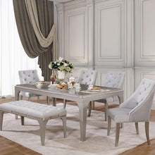 Load image into Gallery viewer, DIOCLES Silver/Gray Dining Table
