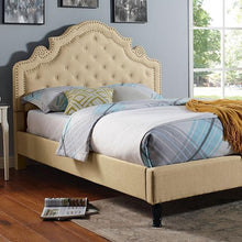 Load image into Gallery viewer, Aubree Bed Beige
