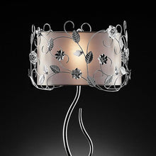 Load image into Gallery viewer, Elva Silver/Chrome Table Lamp, Double Shade

