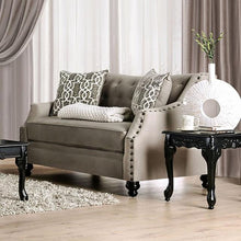 Load image into Gallery viewer, Ezrin Light Brown Love Seat
