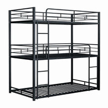 Load image into Gallery viewer, Felgu Triple Twin Metal Bunkbed
