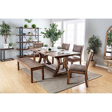 Load image into Gallery viewer, GIANNA Rustic Oak 77&quot; Dining Table
