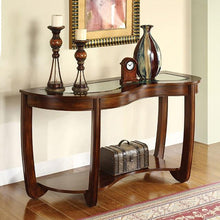 Load image into Gallery viewer, Crystal Falls Dark Cherry Sofa Table
