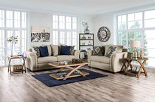 Load image into Gallery viewer, BELSIZE Loveseat Grey, Beige, &amp; Choclate

