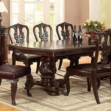Load image into Gallery viewer, Bellagio Brown Cherry Dining Table w/ 2 Leaves
