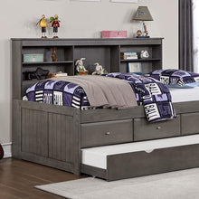 Load image into Gallery viewer, TIBALT Full DayBed w/ Trundle, Dark Gray image
