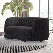 Load image into Gallery viewer, VERSOIX Loveseat, Black image
