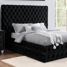 Load image into Gallery viewer, STEFANIA E.King Bed, Black image
