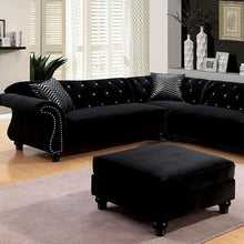 Load image into Gallery viewer, JOLANDA II Black Sectional, Black
