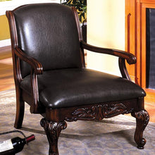Load image into Gallery viewer, Sheffield Antique Dark Cherry Accent Chair image
