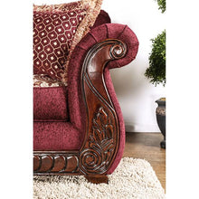 Load image into Gallery viewer, TABITHA Wine Love Seat, Wine
