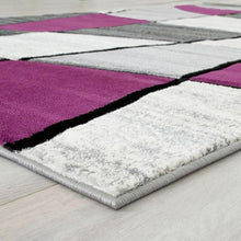 Load image into Gallery viewer, Niksar Gray/Purple 5&#39; X 7&#39; Area Rug
