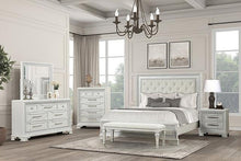 Load image into Gallery viewer, Stella Mia 4 Pc 5 Pc Queen Bedroom Set White
