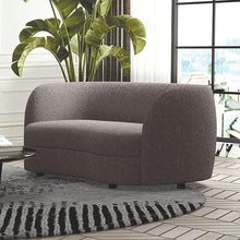 Load image into Gallery viewer, VERSOIX Loveseat, Charcoal Gray image
