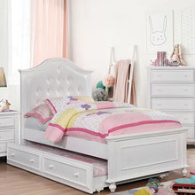Load image into Gallery viewer, OLIVIA White Full Bed image
