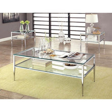 Load image into Gallery viewer, TANIKA Chrome End Table, Chrome
