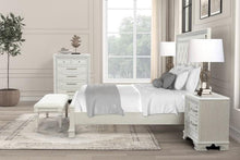 Load image into Gallery viewer, Stella Mia 4 Pc 5 Pc Queen Bedroom Set White
