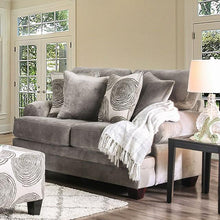 Load image into Gallery viewer, Bonaventura Gray/Pattern Love Seat
