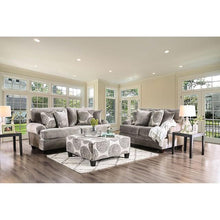 Load image into Gallery viewer, Bonaventura Gray/Pattern Love Seat
