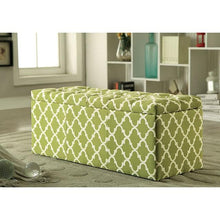 Load image into Gallery viewer, Zaira Storage Ottoman
