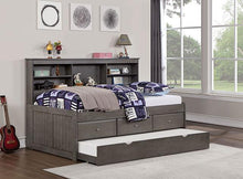 Load image into Gallery viewer, TIBALT Full DayBed w/ Trundle, Dark Gray
