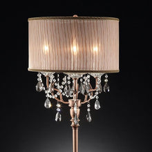 Load image into Gallery viewer, CECELIA Floor Lamp, Hanging Crystal
