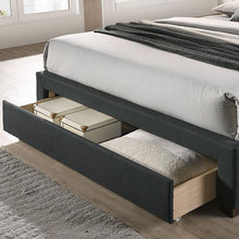 Load image into Gallery viewer, SYBELLA E.King Bed, Dark Gray
