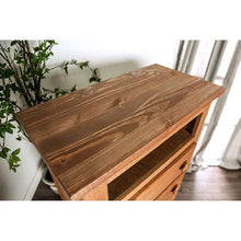 Load image into Gallery viewer, Lea Mahogany Media Chest
