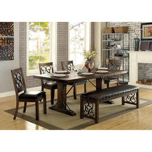 Load image into Gallery viewer, PAULINA Rustic Walnut Dining Table
