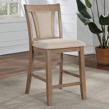 Load image into Gallery viewer, UPMINSTER Counter Ht. Chair (2/CTN), Natural Tone/Beige image
