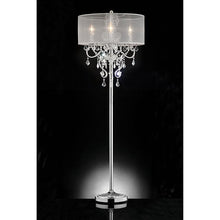 Load image into Gallery viewer, Rigel Silver 63&quot;H Floor Lamp
