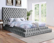 Load image into Gallery viewer, STEFANIA Queen Bed, Gray
