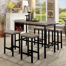 Load image into Gallery viewer, Vilvoorde 5 Pc. Counter Ht. Table Set
