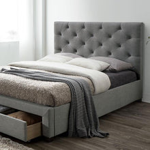 Load image into Gallery viewer, SYBELLA Twin Bed, Gray image
