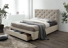 Load image into Gallery viewer, SYBELLA E.King Bed, Beige
